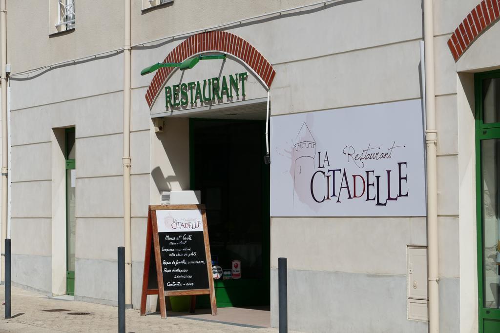 Logis Hotels Le Champalud Restaurant La Citadelle Oree-d'Anjou Exteriér fotografie
